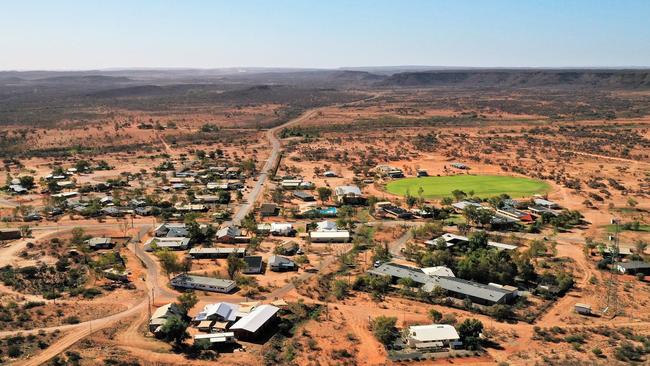 In Santa Teresa, the Alternative Engagement Program is co-run by the Ltyentye Apurte Catholic School and the local Aboriginal Corporation, Atyenhenge-Atherre Aboriginal Corporation. Picture: Supplied.