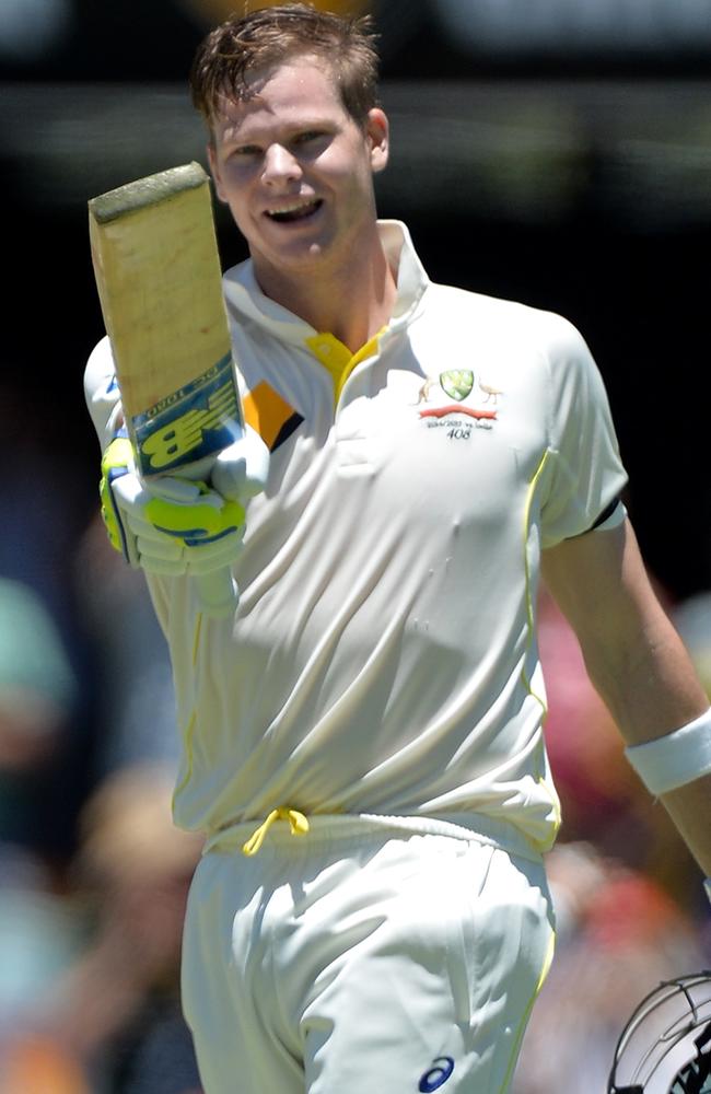 The last time Australia beat India in a Test series was 2014/15 in a series which saw Steve Smith score runs for fun with 769 in the four Tests. Picture: Bradley Kanaris/Getty Images