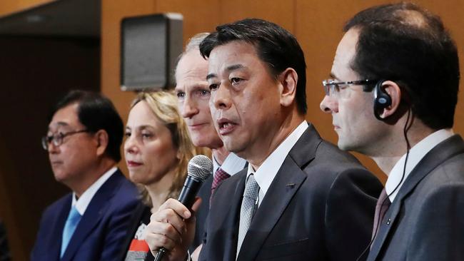 Nissan Motors President and chief Makoto Uchida is leading changes at the besieged company. Photo: STR / JIJI PRESS / AFP / Japan OUT