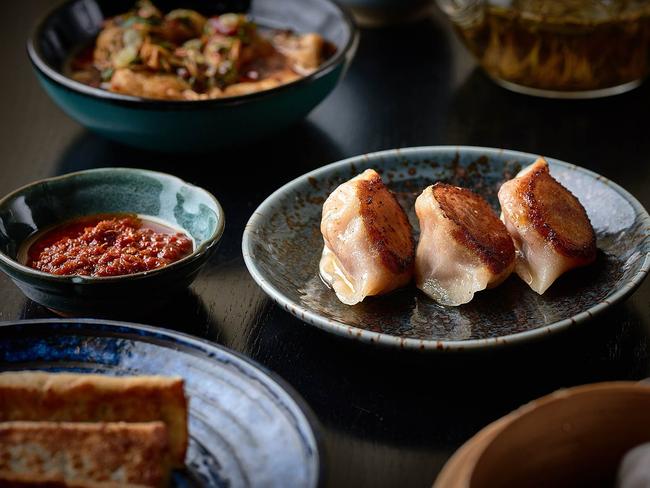 Lamb dumplings at Spice Temple.