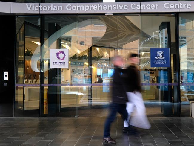 Peter MacCallum Cancer Centre Research executive director Ricky Johnstone says there are concerns about significant job losses. Picture: Luis Enrique Ascui