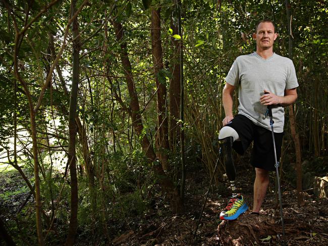 13/8/18 Troy Sachs at his home in Chatswood. Picture: Adam Yip / Manly Daily