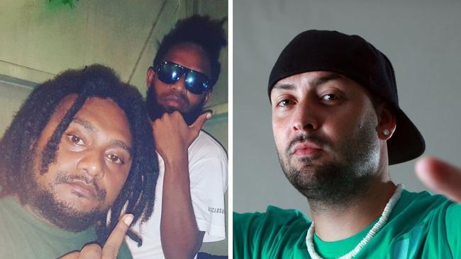 Solomon Islands band Small Jam and Australia-based singer Justin Wellington.