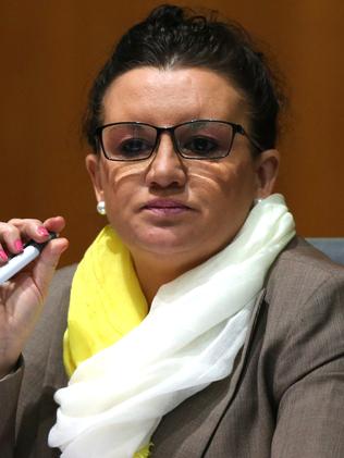 Palmer United Party Senator Jacqui Lambie.