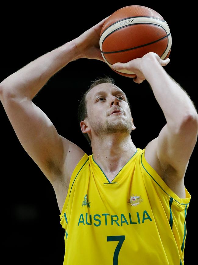 Joe Ingles loves representing Australia. Picture: Michael Klein