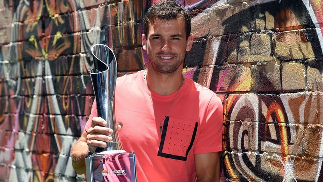 Defending champion Grigor Dimitrov is returning.