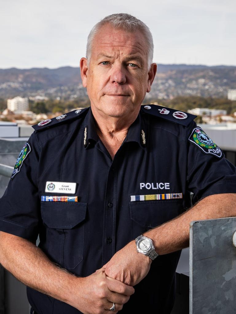 Police Commissioner Grant Stevens says a new domestic violence hub in the northern suburbs will help victim-survivors have greater access to reporting. Picture: Tom Huntley