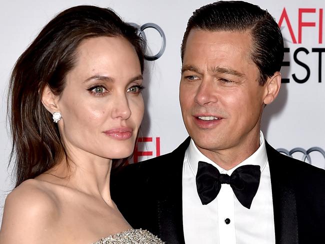 Angelina Jolie and Brad Pitt had a messy split. Picture: AFP/Kevin Winter