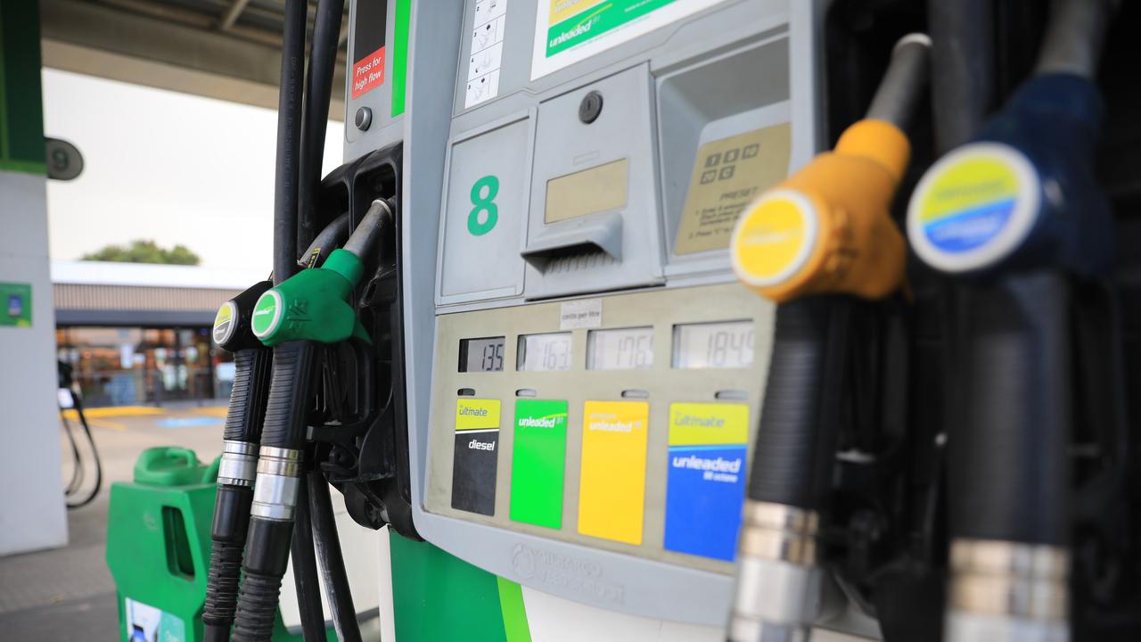 Fuel prices have reached a 20-month high. Picture: Christian Gilles /NCA NewsWire