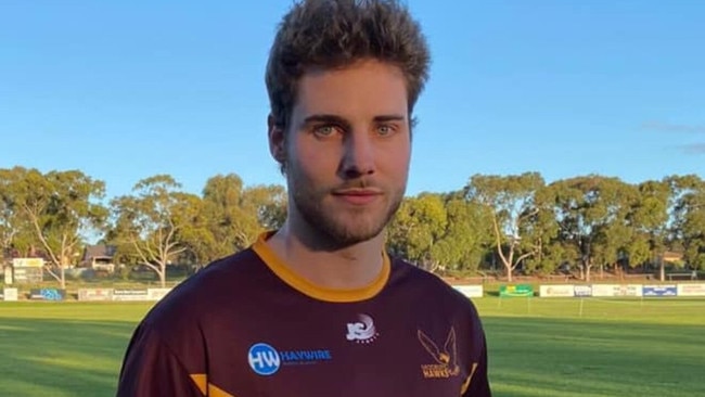 Liam Verity was an unstoppable force up forward in Division 3. Picture: Modbury Football Club