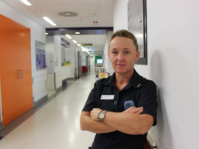 Mackay Base Hospital Medical Ward nurse unit manager Sharyn Bird.