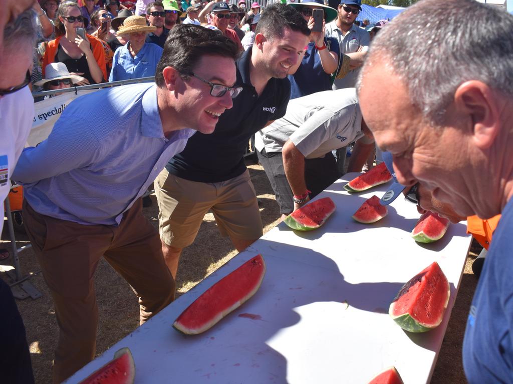 Melon Celebrity Eating, Chinchilla Melon Fest, 2019.