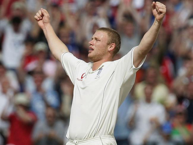 Andrew Flintoff knows how to tick off an Australian.