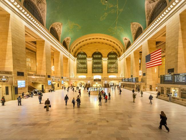 The interior of the main hall in Grand Central Station in NYC. Picture: Istock