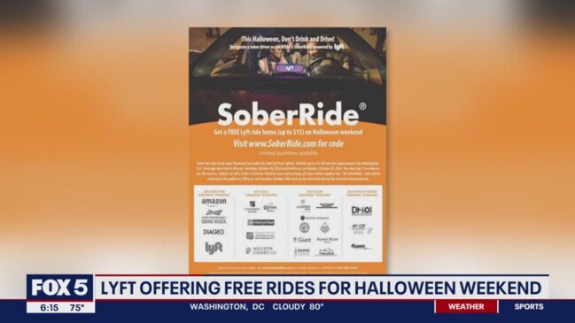 free　weekend　Cairns　Lyft　for　Halloween　The　Post　offering　rides