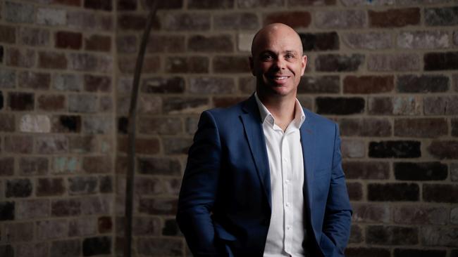 Australian Information Industry Association chief executive Simon Bush. Picture: Alex Ellinghausen