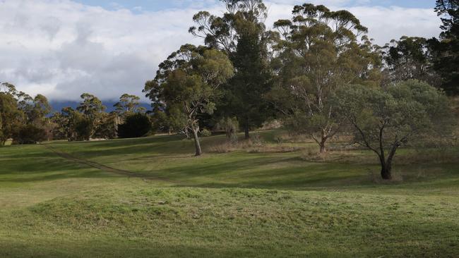 The former proposed site of the AFL high performance centre at the Rosny Parklands. Picture: Nikki Davis-Jones