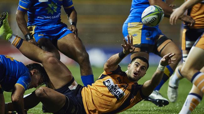 Tom Wright in action against the Force. Picture: Getty Images