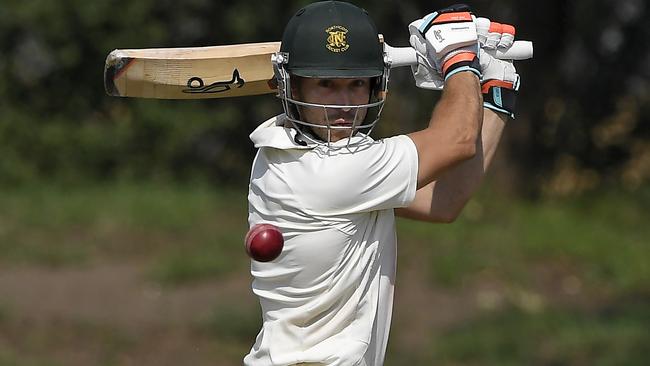 Max O'Sullivan in action for Northcote. Picture: Andy Brownbill