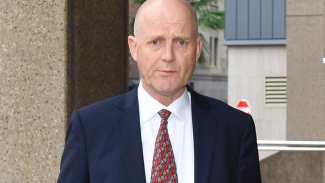 David Leyonhjelm outside the Federal Court on Monday. Picture: AAP.