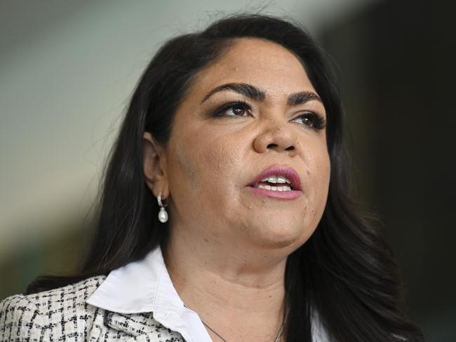 CANBERRA, Australia - NewsWire Photos - August 20, 2024: Senator Jacinta Nampijinpa Price, Senator Jonathon Duniam and Senator Susan McDonald hold a press conference at Parliament House in Canberra. Picture: NewsWire / Martin Ollman