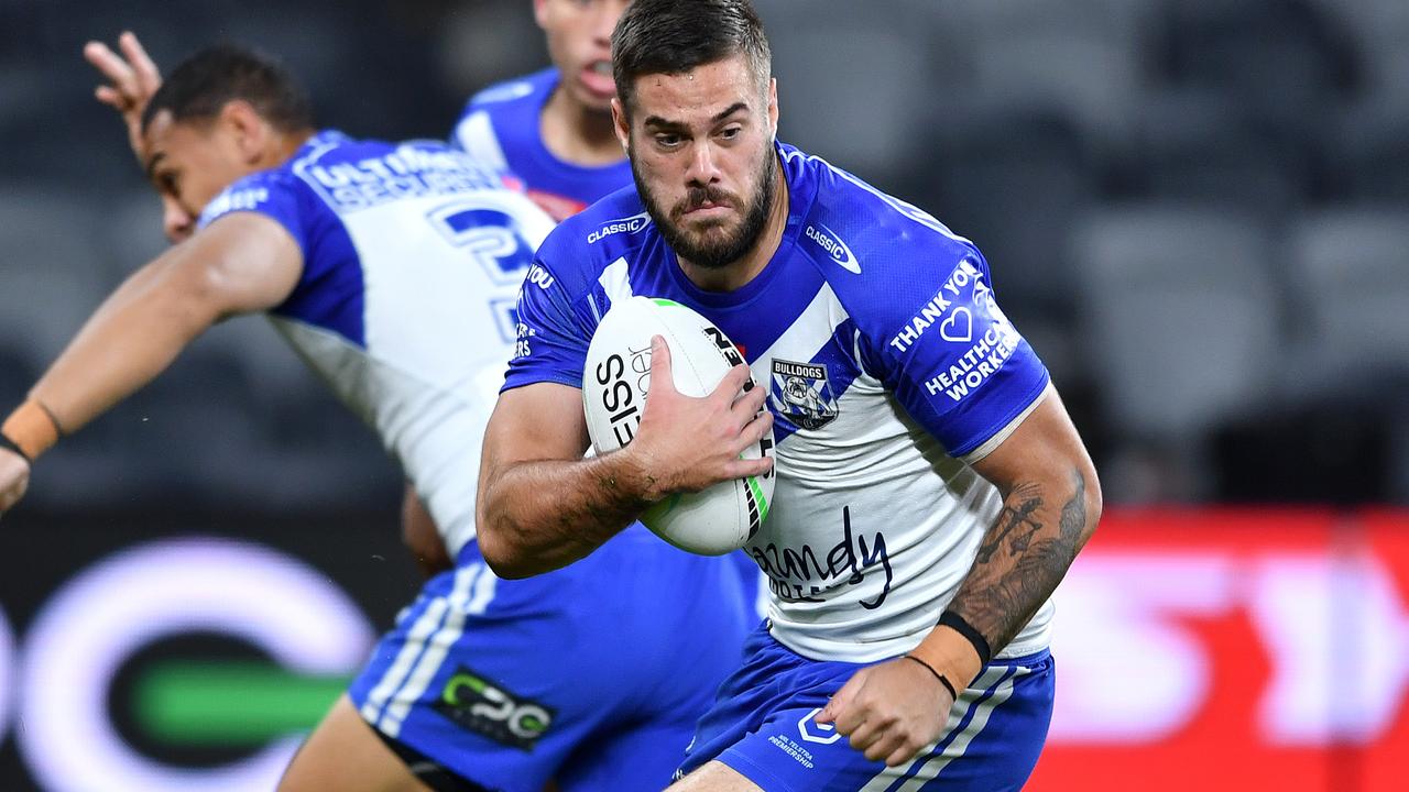 Canterbury's Corey Allan could be leaving Belmore. Picture: NRL Photos