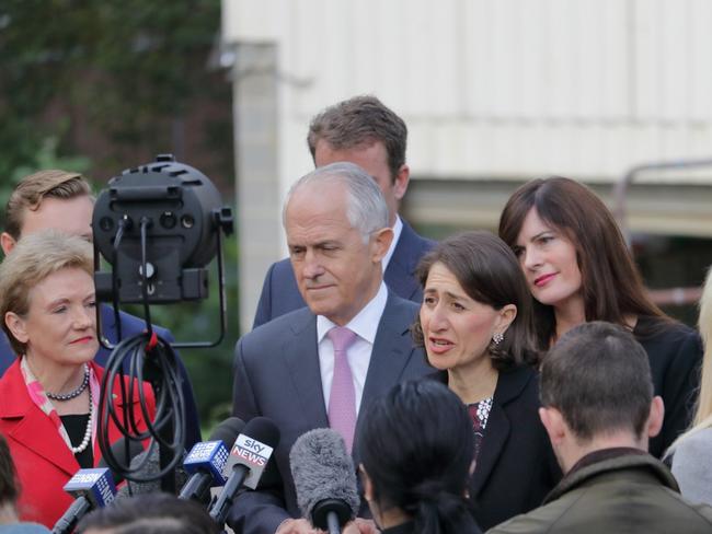 Prime Minister Malcolm Turnbull visits Fairhaven Point Clare for the announcement