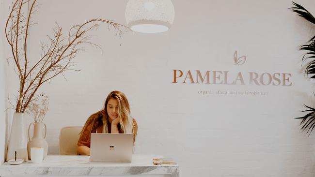 Some Aussie businesses like Pamela Rose Hair are already trialling a four-day work week as hair salon staff shortages soar. Picture: NewsCorp