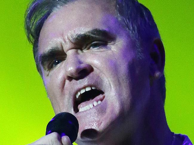 Morrissey concert at the Sydney Opera House as part of Vivid. Pic Stephen Cooper