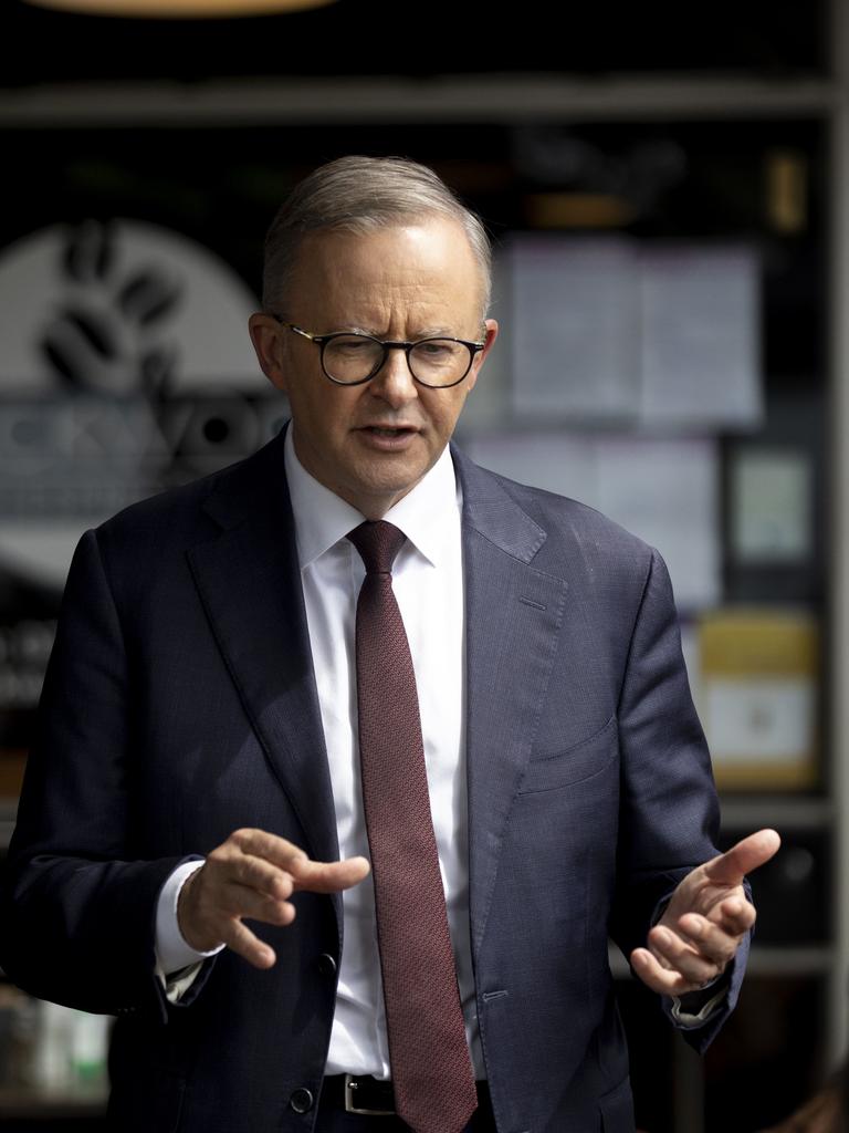 The Leader of the Australian Labor Party, Anthony Albanese. Picture: NewsWire / Sarah Marshall