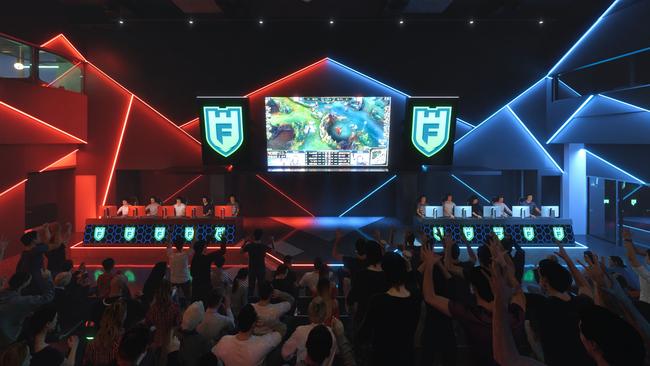 Fortress Sydney opens on April 8 and is a first of its kind, two story entertainment precinct catering to all things gamers and entertainment