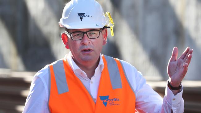 The Andrews government’s major projects will come under investigation over the next 12 weeks. Picture: David Crosling