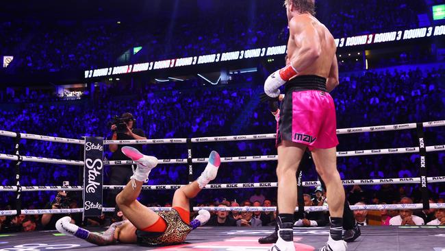 Paul at a fight in England in 2023. Picture: Matt McNulty / Getty Images