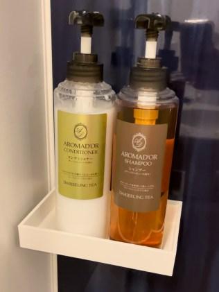 The bathroom products were way nicer than expected ... Picture: Simone Mitchell