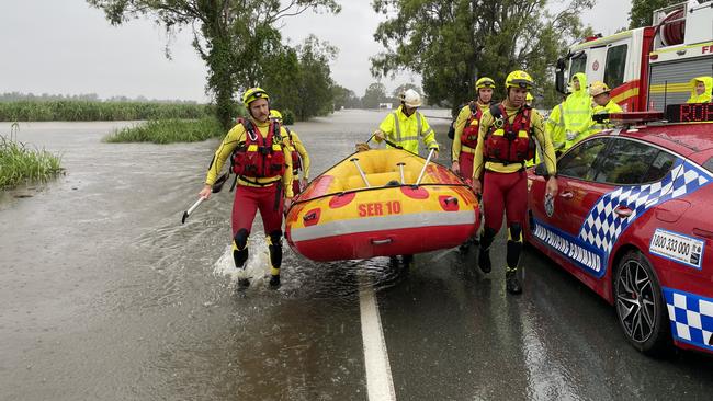 Before the deluge, residents were still reeling from a devastating storm on Christmas Day. Picture: Charlton Hart