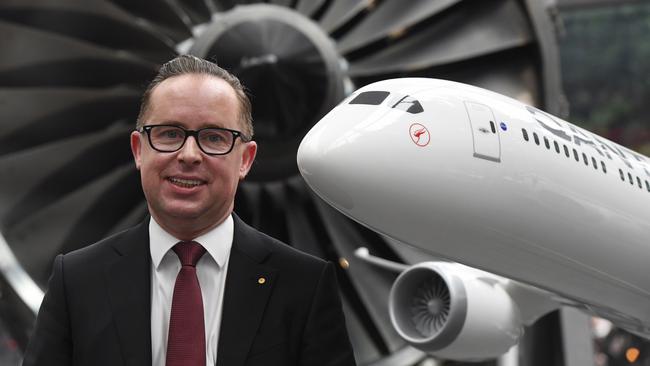Qantas chief executive Alan Joyce in Sydney yesterday.
