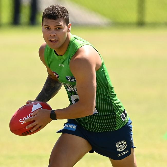 Parfitt during training at Southport Sharks. Picture: Quinn Rooney/Getty Images