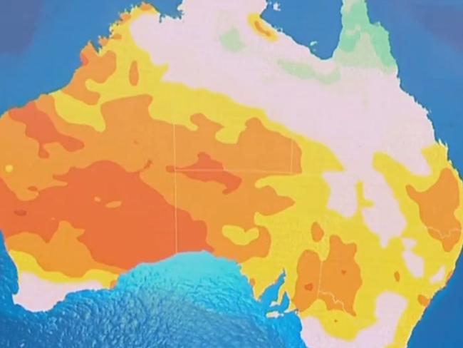 Forecasts for a dry August across most of the country. Picture: SkyNews