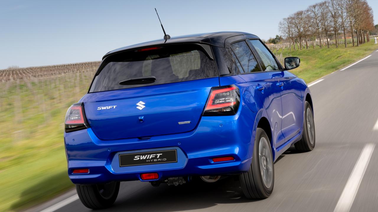 The Swift uses mild hybrid tech to save fuel. Picture: Supplied