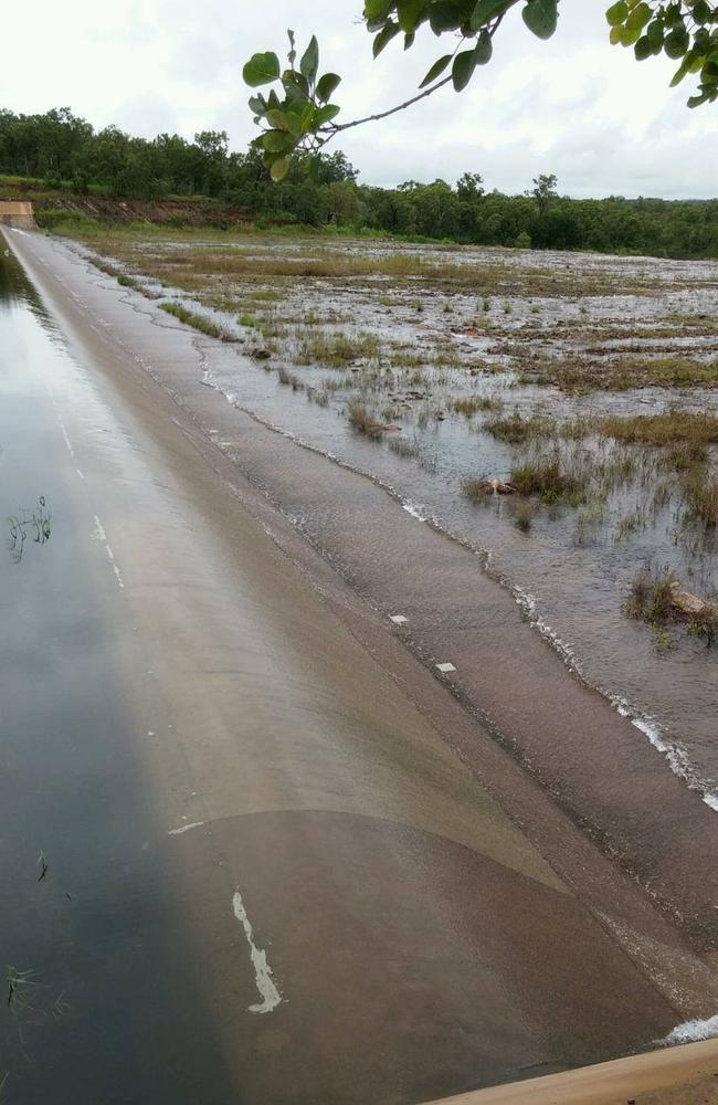 The Darwin River Dam last reached capacity in March 2022. Picture: Supplied