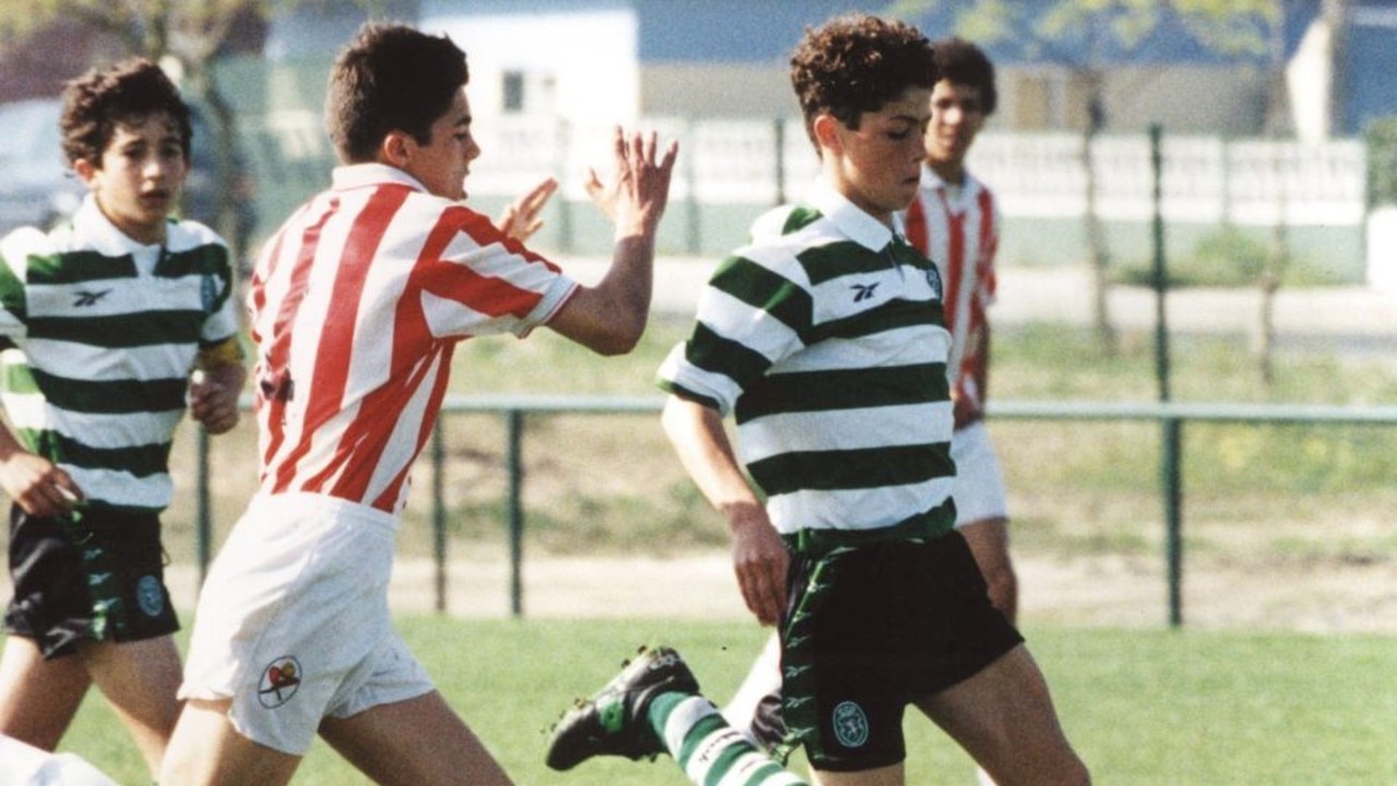 Ronaldo accelerated through the ranks at Sporting Lisbon. Credit: JORNAL DO SPORTING