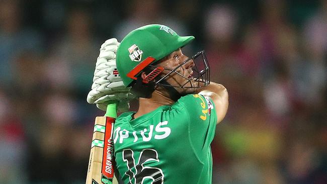 Marcus Stoinis is closing in on the record for most runs in a BBL campaign.