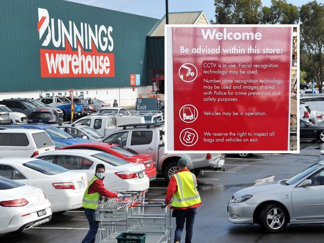 reason for new sign outside bunnings