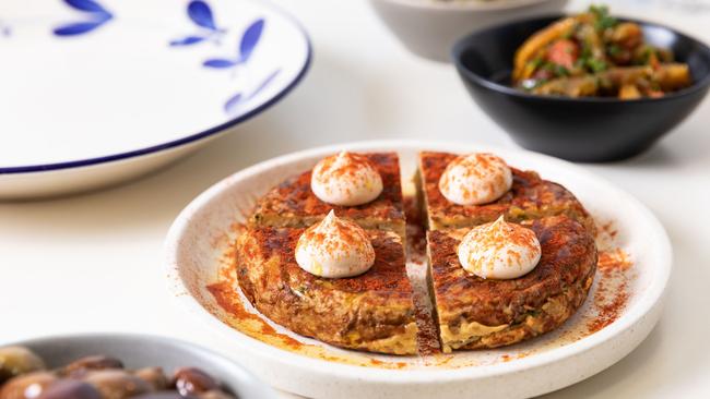 The terrific tortilla with smoked yoghurt