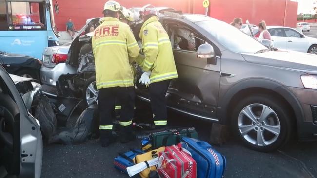 A 12-year-old boy died in the crash. Picture: TNV