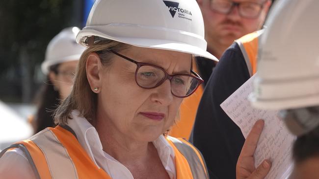 Victorian Premier Jacinta Allan on Sunday morning. Picture: NewsWire/Valeriu Campan