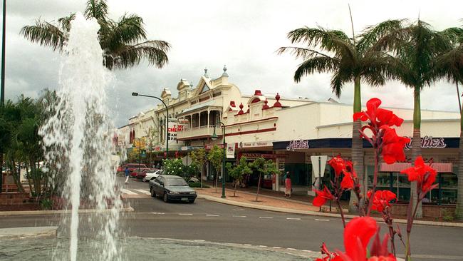 The Bundaberg CBD in 1999.