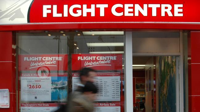 Flight Centre has 179 travel consultant vacancies at present. Picture: AAP/Julian Smith.