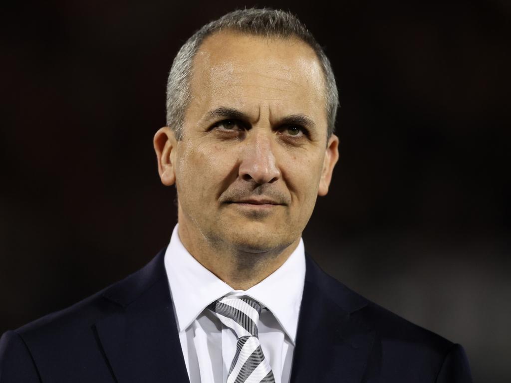 Andrew Abdo has come under fire from disgruntled clubs over the NRL’s handling of finances. Picture: Mark Metcalfe/Getty