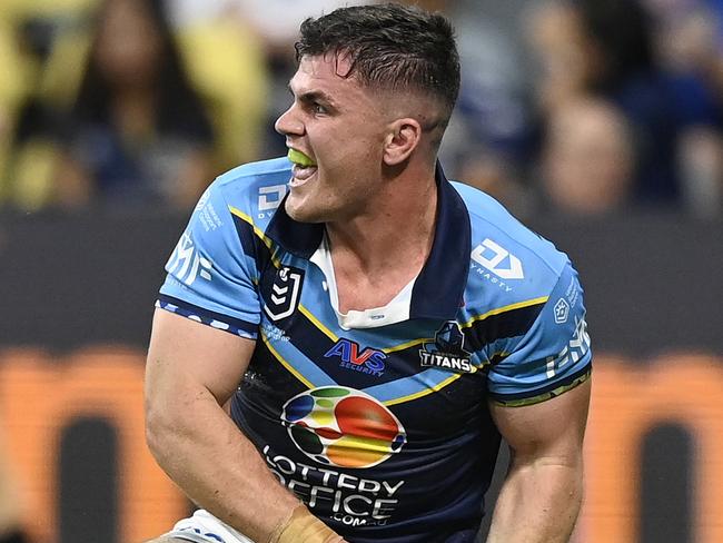 Titans back-rower Beau Fermor is a bolter. Picture: Ian Hitchcock/Getty Images